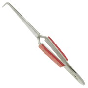 Pinze per saldare - pinzette curve a croce - 15 cm autobloccanti di Perles and x1|raw }}