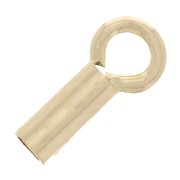 Terminale per cordone 1,3 mm - Gold filled x4|raw }}