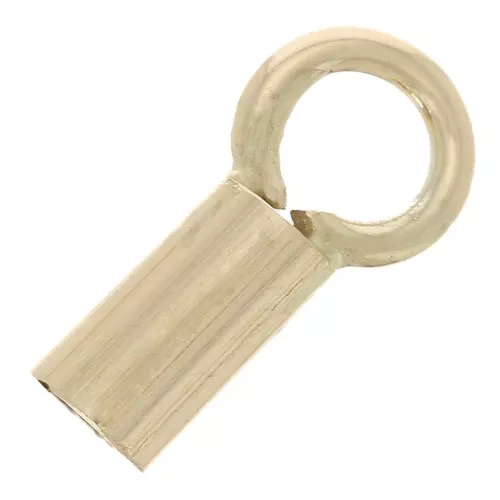 Terminale per cordone 1,5 mm - Gold filled x1