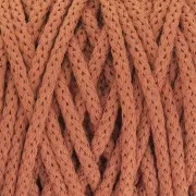 Bobina di cordone per macrame Cotton Air 5 mm - Cannella x50m