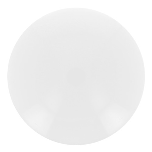 Cabochon rotondo in resina opaca 12 mm - Bianco x1