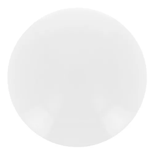 Cabochon rotondo in resina opaca 12 mm - Bianco x1