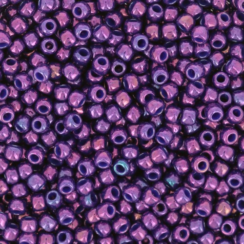 Rocaille Toho 11/0 TO11R461 - Higher Metallic Grape x8g