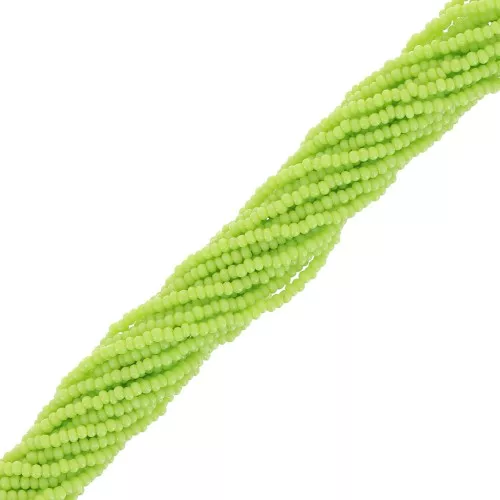 Charlottes Preciosa 15/0 - Verde chiaro opaco x9g