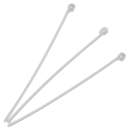 Chiodini a testa pallina 30x0.8 mm in argento 925 x10