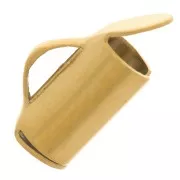 Punte per intrecciare perline rocaille e Delica da 7 mm - Acciaio inossidabile 304 Dorato x2