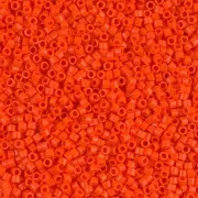 Miyuki Delica 11/0 DB0722 - Arancione opaco x 100 g