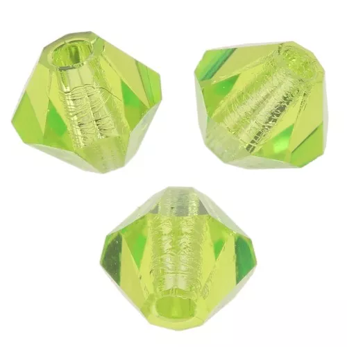 Biconi Preciosa 4 mm - MC Bead Rondell - Limecicle x30