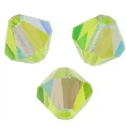 Biconi Preciosa 5 mm - MC Bead Rondell - Limecicle AB x12