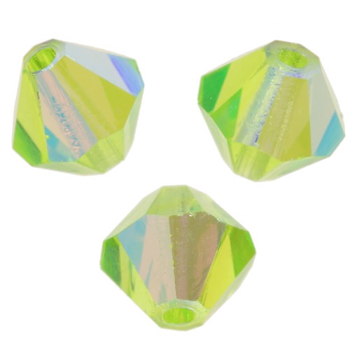 Biconi Preciosa 5 mm - MC Bead Rondell - Limecicle AB x12