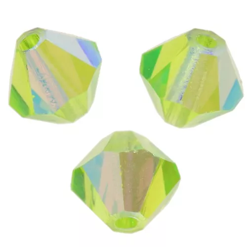 Biconi Preciosa 5 mm - MC Bead Rondell - Limecicle AB x12