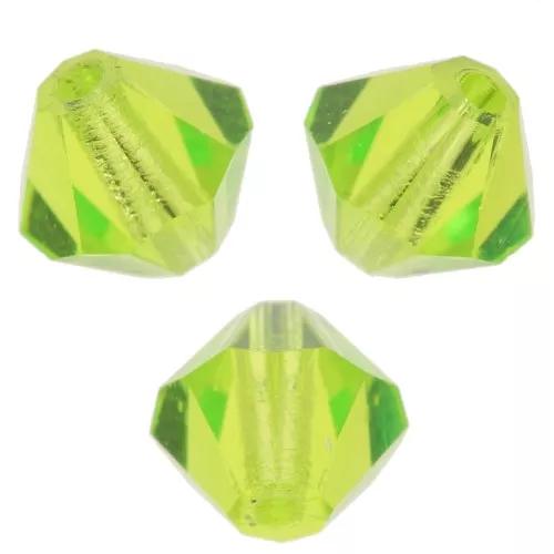 Biconi Preciosa 5 mm - MC Bead Rondell - Limecicle x12