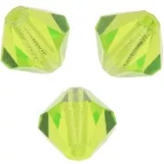 Biconi Preciosa 6 mm - MC Bead Rondell - Limecicle x12