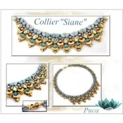 Perle in vetro Kos® par Puca® 6x3mm Full Azzuro x10g