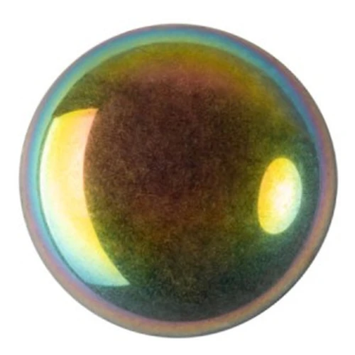 Cabochon rotondo in vetro di Puca® 25 mm - Full Vitrail x1