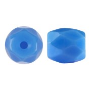 Perla in vetro Baros® par Puca® 6x5mm Frost Blue Lagoon x10g