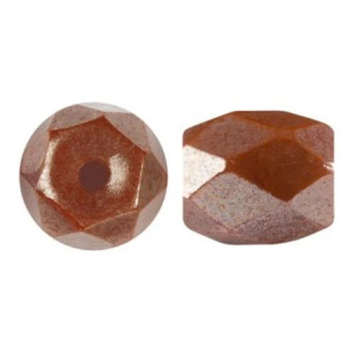Perla in vetro Baros® par Puca® 6x5mm Frost Caramel Luster x10g