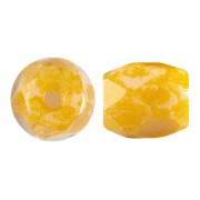 Perla in vetro Baros® par Puca® 6x5mm Frost Sweet Pink Travertin x10g