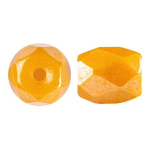 Perla in vetro Baros® par Puca® 6x5mm Frost Tangerine Luster x10g