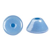 Perle di vetro Konos® Puca® 4x2mm Frost Blue Lagoon Luster x10g