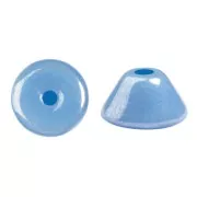 Perle di vetro Konos® Puca® 4x2mm Frost Blue Lagoon Luster x10g