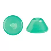 Perle di vetro Konos® Puca® 4x2mm Frost Jade x10g