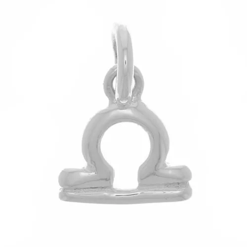 Ciondolo segno zodiacale 8,5x8 mm - Bilancia - Argento 925 x1