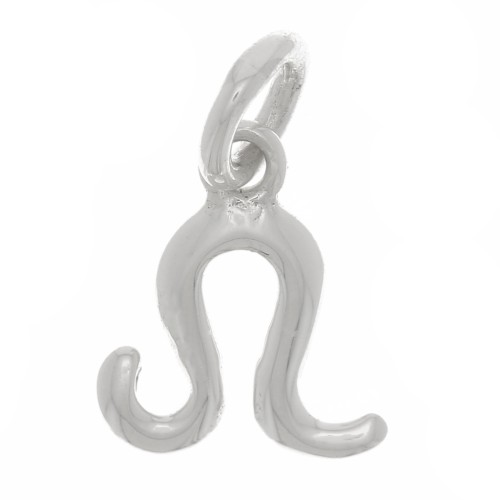 Ciondolo segno zodiacale 10x8 mm - Leone - Argento 925 x1