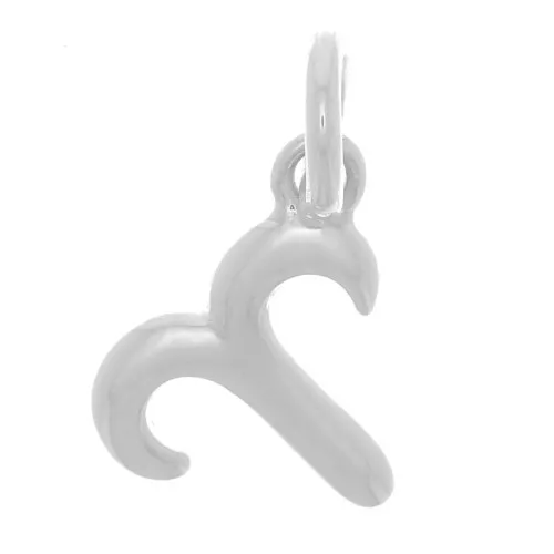 Ciondolo segno zodiacale 8x10 mm - Ariete - Argento 925 x1