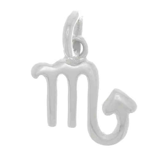 Ciondolo segno zodiacale 11x10 mm - Scorpione - Argento 925 x1
