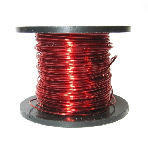 Filo di rame mm. 0.50 Rosso x m. 25