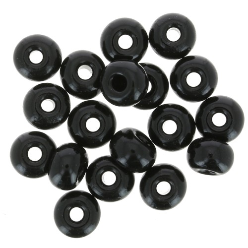 Perla Preciosa 2/0 - 6 mm - Nero opaco x 20 g
