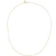 Girocollo a maglia veneziana da 0,8 mm - Gold filled 14K x41cm