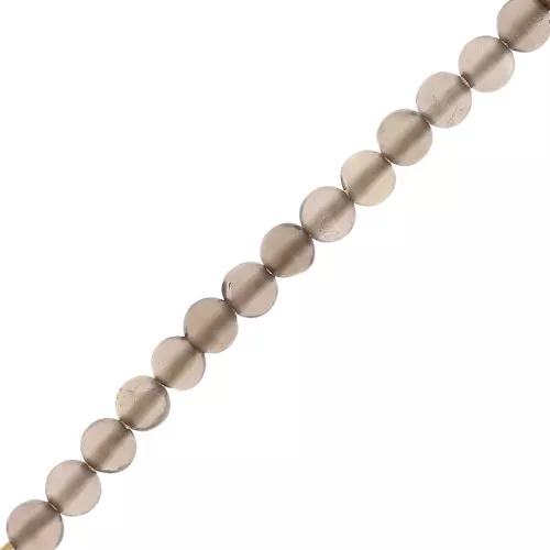 Perline rotonde 3 mm - Quarzo sfumato x25