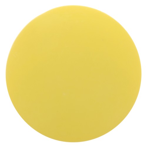 Cabochon rotondo in resina effetto opaco 12 mm - Sunshine Yellow x1
