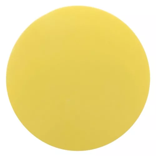 Cabochon rotondo in resina effetto opaco 12 mm - Sunshine Yellow x1