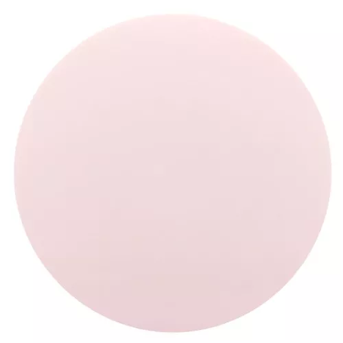 Cabochon rotondo in resina effetto opaco 12 mm - Rosa pastello x1