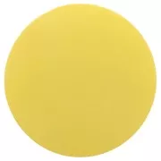 Cabochon rotondo in resina effetto opaco 14 mm - Sunshine Yellow x1
