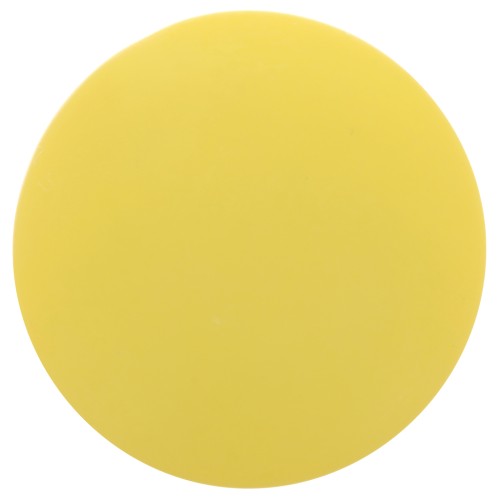 Cabochon rotondo in resina effetto opaco 14 mm - Sunshine Yellow x1