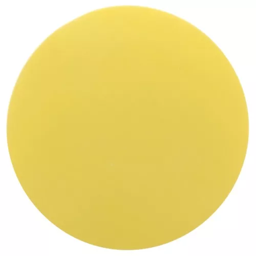 Cabochon rotondo in resina effetto opaco 14 mm - Sunshine Yellow x1