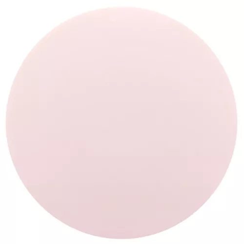 Cabochon rotondo in resina effetto opaco 14 mm - Rosa pastello x1