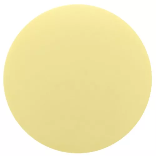 Cabochon rotondo in resina effetto opaco 14 mm - Giallo pastello x1