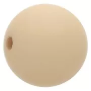 Perla di resina effetto opaco 12 mm - Sabbia x1