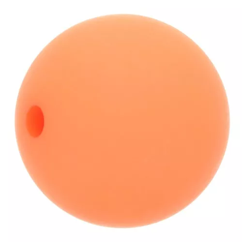 Perle di resina effetto opaco 8 mm - Corallo x1