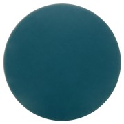 Cabochon rotondo in resina effetto opaco 14 mm - Duck Blue x1