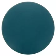 Cabochon rotondo in resina effetto opaco 14 mm - Duck Blue x1