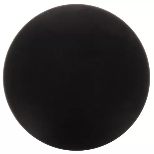 Cabochon rotondo in resina effetto opaco 14 mm - Nero x1