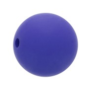 Perla in resina effetto opaco 8 mm - Royal Blue x1