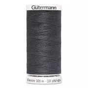 Filo per cucire Denim Gütermann - Grigio scuro (n. 9455) x100m