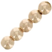 Perle rotonde 3 mm - Gold filled light x100